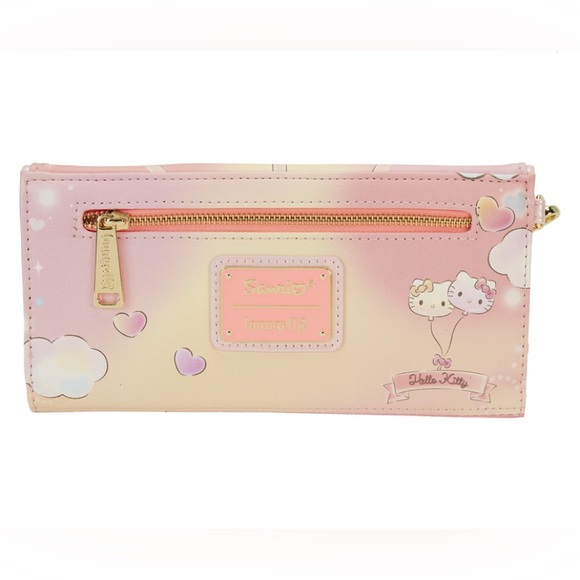 🆕 Loungefly Hello Kitty Carnival Flap Wristlet Wallet Sanrio - Picture 7 of 9